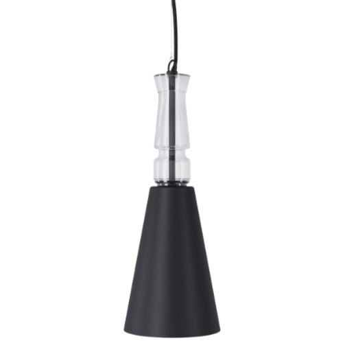 Лампа підвісна Tglass 17793 чорний + прозорий Pikart 2020