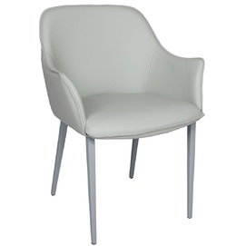 Кресло Milton серый цвет-экокожа Kolin 2020
