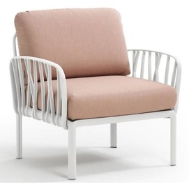 Кресло Komodo Poltrona 40371.00.066 белый+розовый Nardi