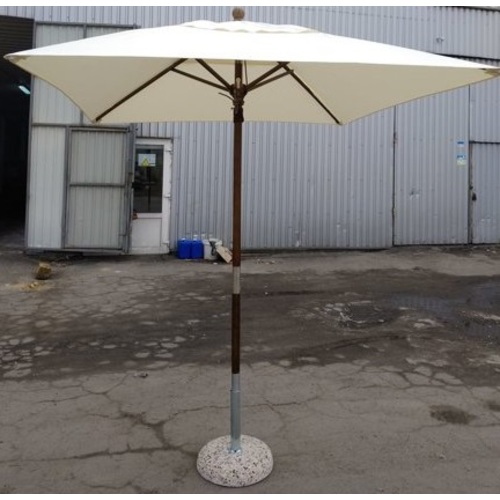 Зонт деревянный Варна 2х2 м кремовый OUTDOOR