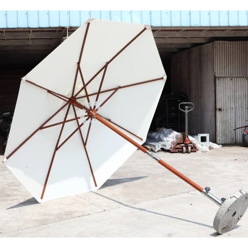 Зонт деревянный Палладиум D 2.5м кремовый OUTDOOR