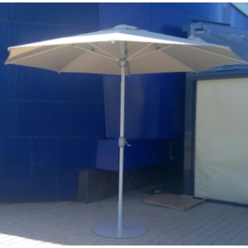 Зонт алюминиевый  ALU-2,5 с металлической подставкой D 2.5м кремовый OUTDOOR