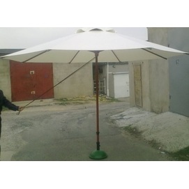 Зонт деревянный Соло D 4м кремовый OUTDOOR