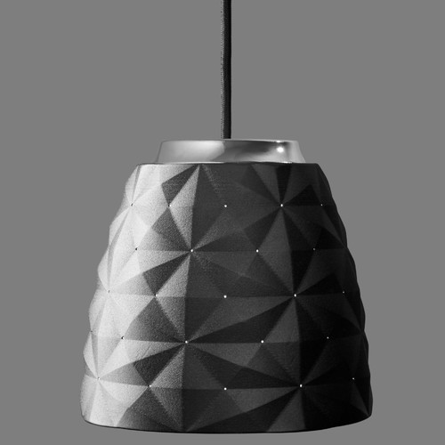 Лампа підвісна Cristal VK 15см 22084 чорний Pikart 2020