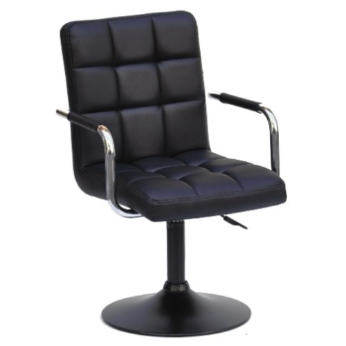 Кресло полубарное AUGUSTO - ARM BK- BASE 10809 черный Thexata с небольшим браком