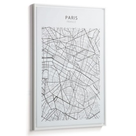 Картина Uptown Paris 70х50 см AA4911 білий Laforma