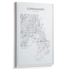 Картина Uptown Copenhague 70х50 см AA4910 білий Laforma