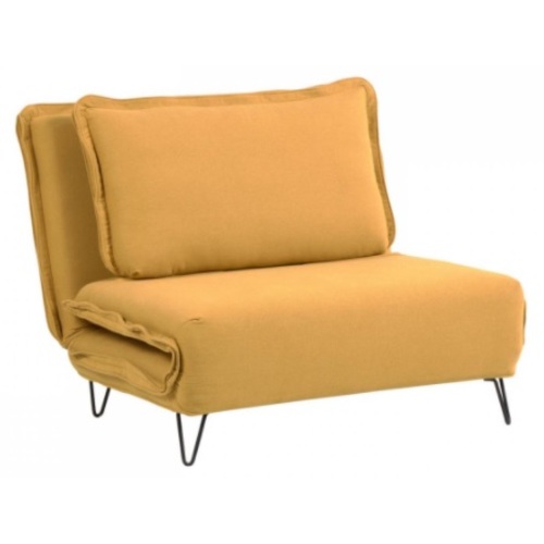 Кресло кровать Miski S677J81 желтый Laforma