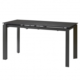 Стол обеденный раскладной BRIGHT VINTAGE GREY (100-140 см) серый/ноги серые Concepto 2021
