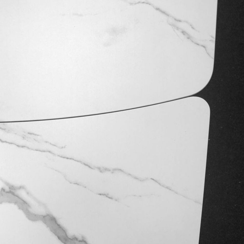 Стіл обідній розкладний ELVI MATTE STATURARIO (120-180 см) білий/ноги білі Concepto 2021