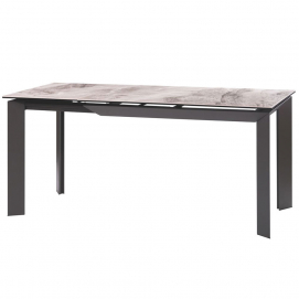 Стол обеденный раскладной VERMONT LIGHT GREY (120-170 см) светло-серый/ноги серые Concepto 2021