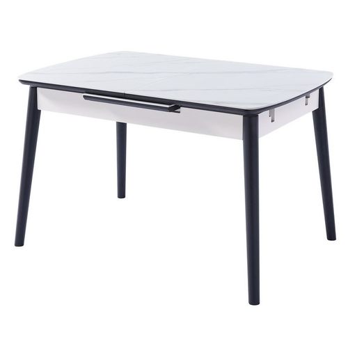 Керамічний стіл TM-87-1 білий мармур Verde