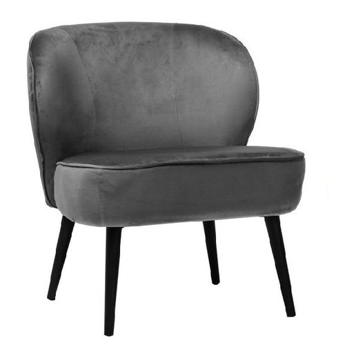 Кресло "Фабио" серый вельвет Vetro