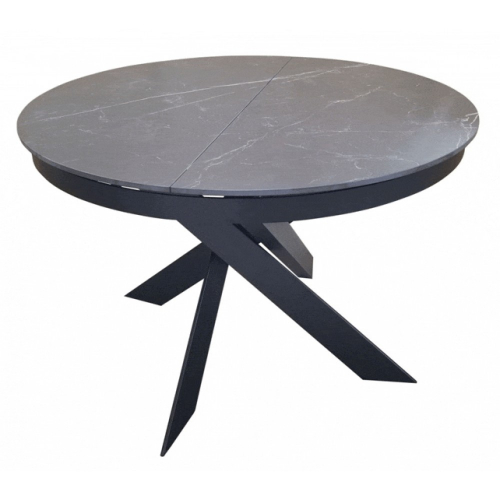Moon Black Marble стол раскладной керамика 110-140 см Concepto 2021