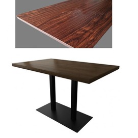 Столешница для стола Родас, толщина 25 мм, прямоугольная, 120*60 см натуральный орех Mebelmodern
