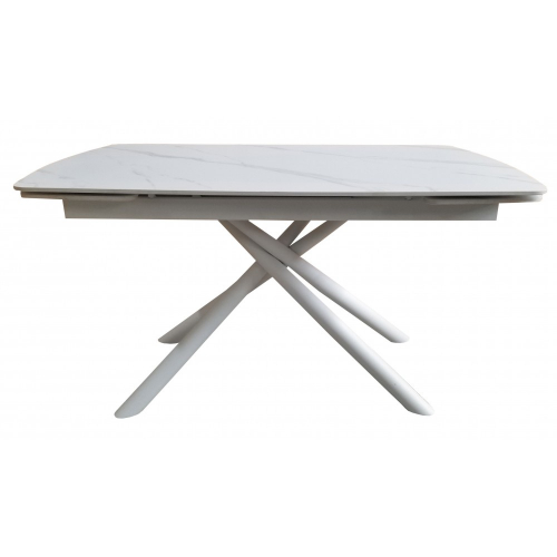 Palermo White Marble стол раскладной керамика 140-200 см Concepto 2021