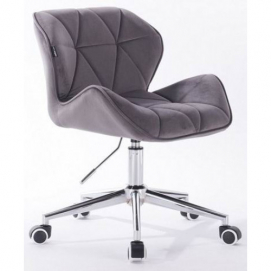 Кресло офисное HY 3008 MRB XL сірий велюр Primel 2022