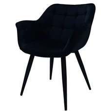 Кресло Elegante черный Intarsio