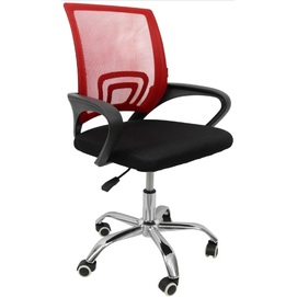 Кресло офисное B-619 красный Bonro