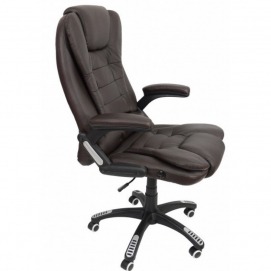 Кресло офисное O-8025 коричневый Bonro
