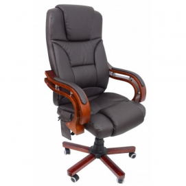 Кресло офисное Premier M-8005 коричневый Bonro