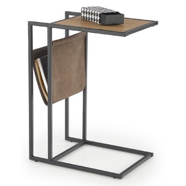 Стол приставной Compact коричневый Halmar