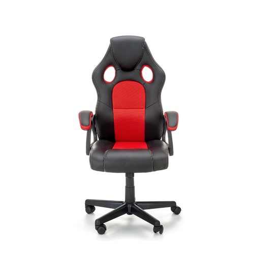 Кресло офисное Berkel черно-красный Halmar