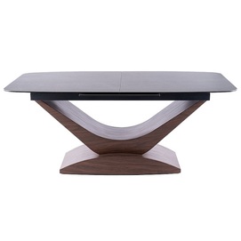 Обідній стіл розкладний Dolce Ceramic коричневий Signal