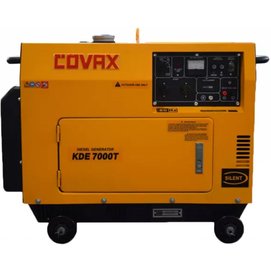 Дизельний генератор Covax Covax 7000T, 5,5 kW, Diesel, 1Phase, Electric Start, 4 Whell, with Canopy