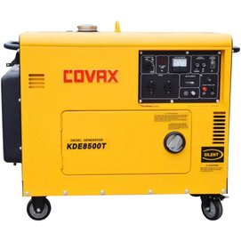 Дизельний генератор Covax Covax 8500T, 7 kW, Diesel, 1Phase, Electric Start, 4 Whell, with Canopy