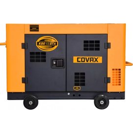 Дизельний генератор Covax Covax 12STA, 11 kW, Diesel, 1Phase, Electric Start, 4 Whell, with Canopy
