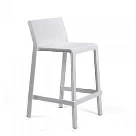 Напівбарний стілець Trill mini Bianco