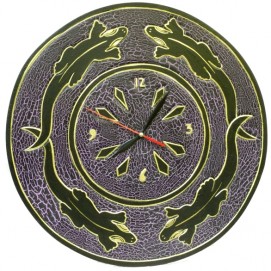 Солнышко с ящерицами и часиками, 4 цвета (фа-си-79)