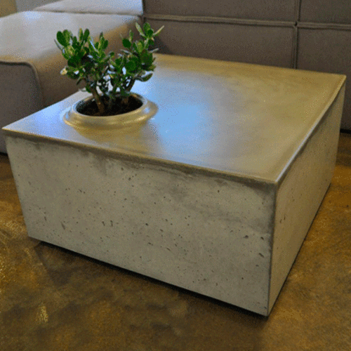 Стіл кавовий сірий бетон Agara