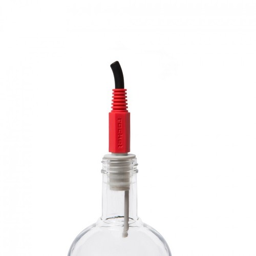 Дозатор (гейзер) для бутылок Plug'n'Play Rocket Design Красный