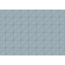 Дизайнерські шпалери triangle блакитний вологостійкі ширина 1м TheОбоі