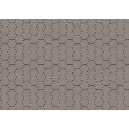 Дизайнерські шпалери hexagon коричневі вологостійкі ширина 1.3м TheОбоі