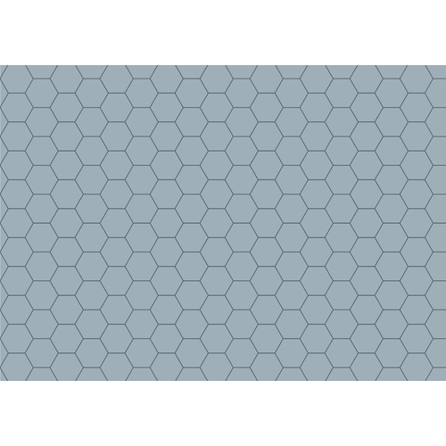 Дизайнерські шпалери hexagon блакитні вологостійкі ширина 1.3м TheОбоі