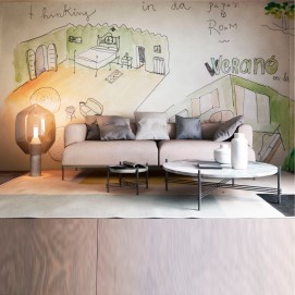 Дизайнерські шпалери Villa designers Nacho вологостійкі ширина 1.3м TheОбоі