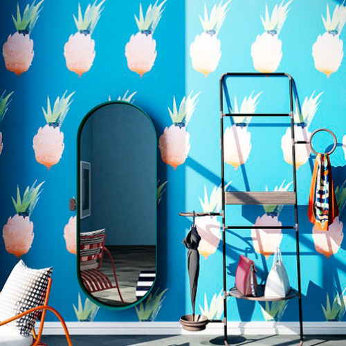 Дизайнерські шпалери Ananas вологостійкі ширина 1.3м TheОбоі