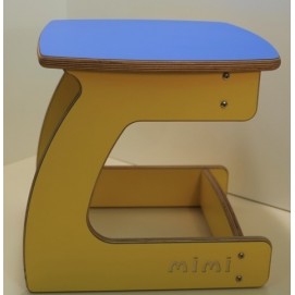 Столик "Карапуз" желто-голубой Mimi