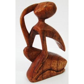 Фігура дерев'яна " Мрійник " (YG 04) (15 см) (Індонезія