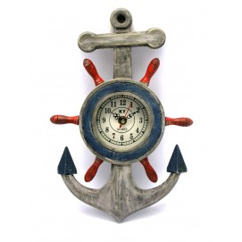 Якір з годинником (33,5х21х4,5 см) (043-S-CM
