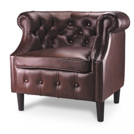 Кресло Челси-1 D'LineStyle коричневое