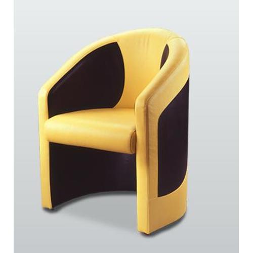 Крісло Тіко-1 D'LineStyle жовто-чорне