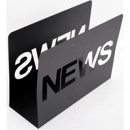 Газетница News черная 25cm (D329001) Dyyk 