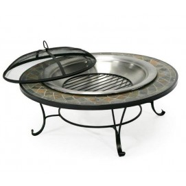 Мангал Garden4you HEAT LUX, D101,6xH49cm, з сітчастою кришкою