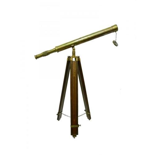 Телескоп латунный на треноге (тл-18)