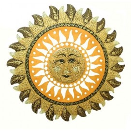 Солнышко с лучиками и ликом солнца посередине (си-53)