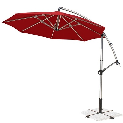 Зонт консольный Capri круглый 11784 красный Garden4You